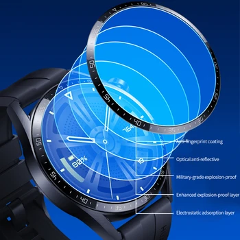 3D Защитно покритие на Екрана За Huawei GT3 42 мм и 46 мм, Умни Часовници с Пълно Покриване на Мека Гидрогелевая Филм За Huawei GT3 42 46 мм Не Стъкло