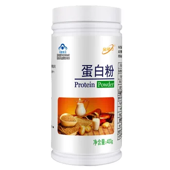 1 бутилка протеинового на прах 400 грама на мускулния протеин изолат на суроватъчен протеин от растителен соев протеин на прах, без захароза