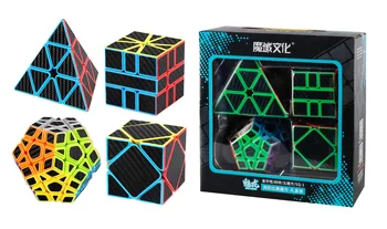 [Picube] MoYu QiYi 2x2 3x3 4x4 5x5 Подарък кутия Куб 2x2x2 3x3x3 4x4x4 5x5x5 магически куб Подарък кутия meilong магистралата куб пъзел Кубирование