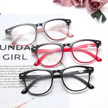 Zilead Кръгли Очила За четене, Женски Оптични Очила за Далекогледство са по Рецепта, Мъжки Рамки за очила с диоптриями при далекогледство + 1,0 - + 4,0