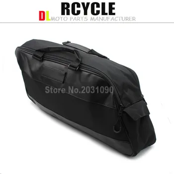 Странична кутия подложка чанта пълзяща водоустойчива подплата комплект За Harley Touring Road King Electra Street Glide 94-13