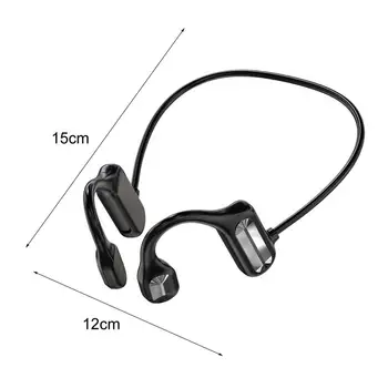 Безжични Слушалки Bluetooth-съвместими Слушалки 5,0 Ухото на Куката на Костна Проводимост Водоустойчиви Спортни Слушалки за Мобилен телефон
