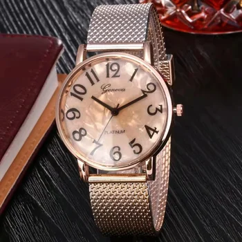 Модерни всекидневни висококачествени мъжки и дамски класически ръчен часовник за любители на ретро, екологичен каишка за часовник, цифрови кварцови часовници