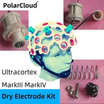 Ultracortex MarkIII MarkIV ЕЕГ Слушалки За Открито ISB ЕЕГ Капачка Аксесоари Комплект Сухи Електроди Устройство за Събиране на Мозъчните Вълни