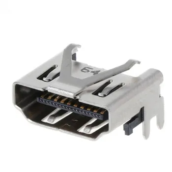 200 бр./лот Оригинален Нов HDMI-Съвместим порт Конектор Конектор Интерфейс За PS4 Slim/PRO HDMI-Съвместим порт Конектор