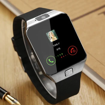 Bluetooth Smart-Часовници DZ09 Покана/SMS СИМ-Карта Камера Интелигентна Ръчни Часовници За iPhone, Samsung, HUAWEI Android
